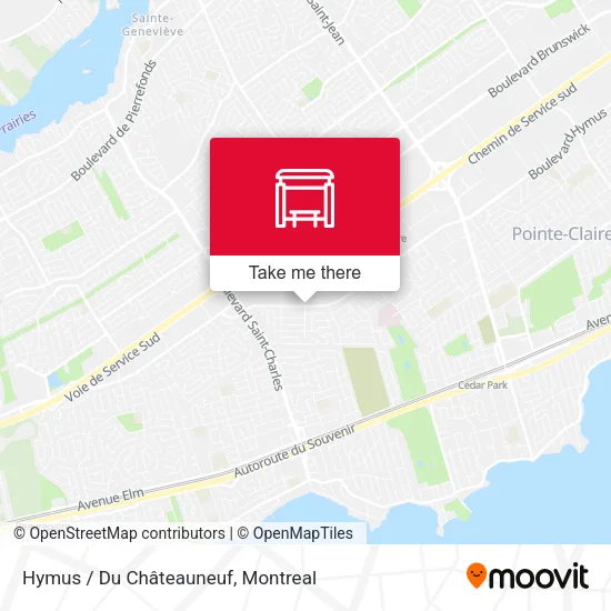 Hymus / Du Châteauneuf map