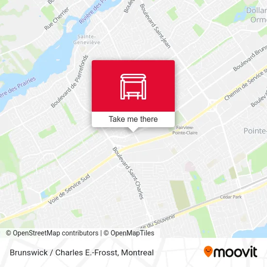 Brunswick / Charles E.-Frosst map