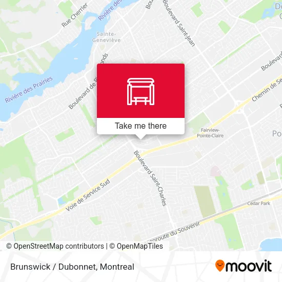 Brunswick / Dubonnet map