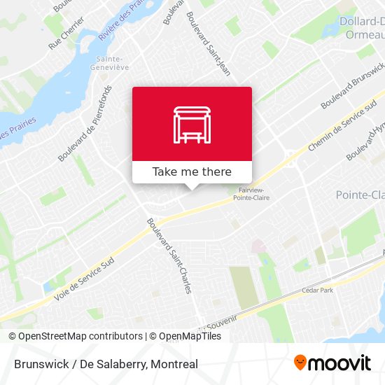 Brunswick / De Salaberry map