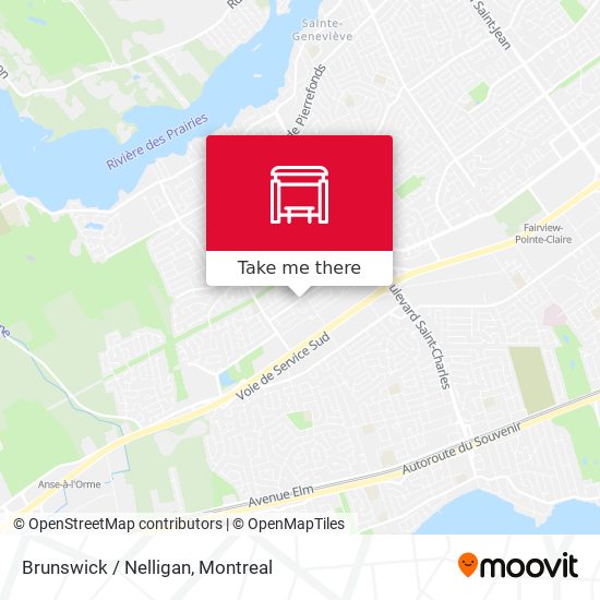 Brunswick / Nelligan map