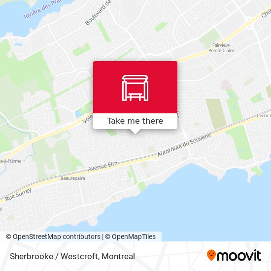 Sherbrooke / Westcroft map