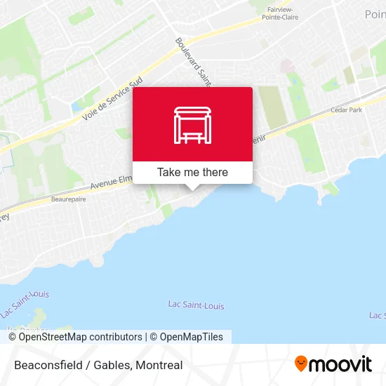 Beaconsfield / Gables map