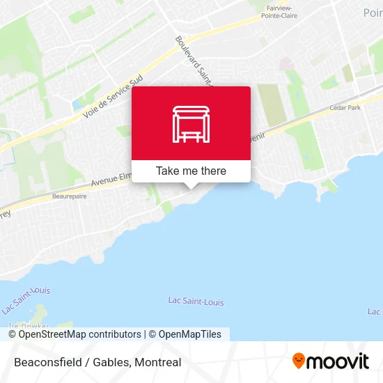Beaconsfield / Gables map