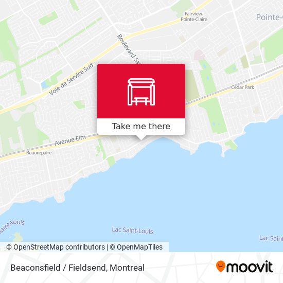 Beaconsfield / Fieldsend map