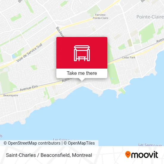 Saint-Charles / Beaconsfield map