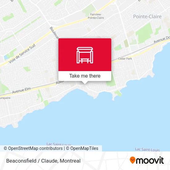 Beaconsfield / Claude map