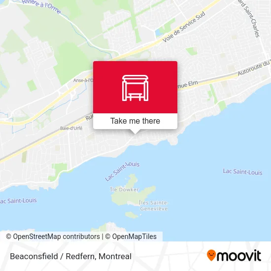 Beaconsfield / Redfern map