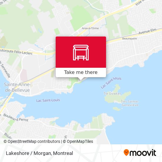 Lakeshore / Morgan map