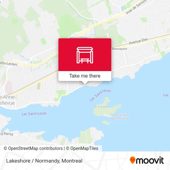 Lakeshore / Normandy map