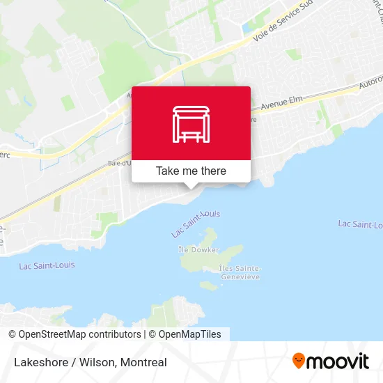 Lakeshore / Wilson map