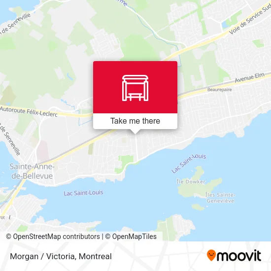 Morgan / Victoria map