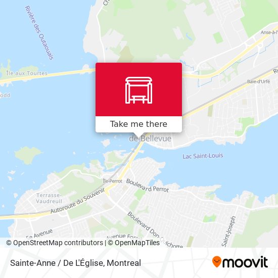 Sainte-Anne / De L'Église map