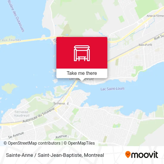 Sainte-Anne / Saint-Jean-Baptiste map