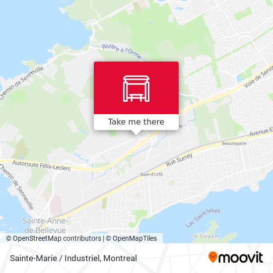 Sainte-Marie / Industriel map