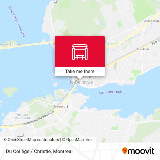 Du Collège / Christie map
