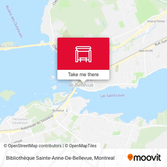 Bibliothèque Sainte-Anne-De-Bellevue map
