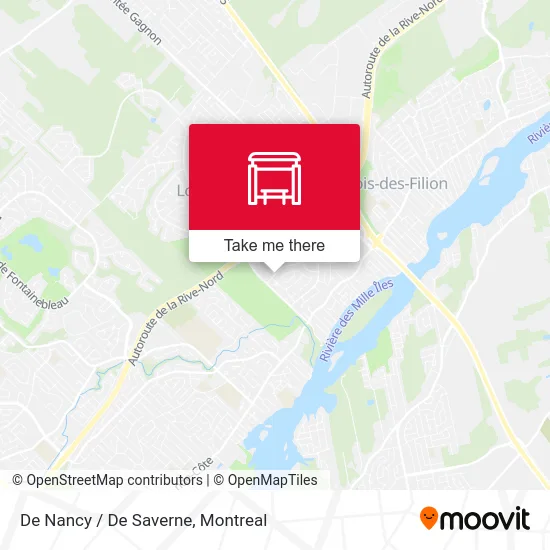 De Nancy / De Saverne map