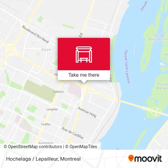 Hochelaga / Lepailleur map