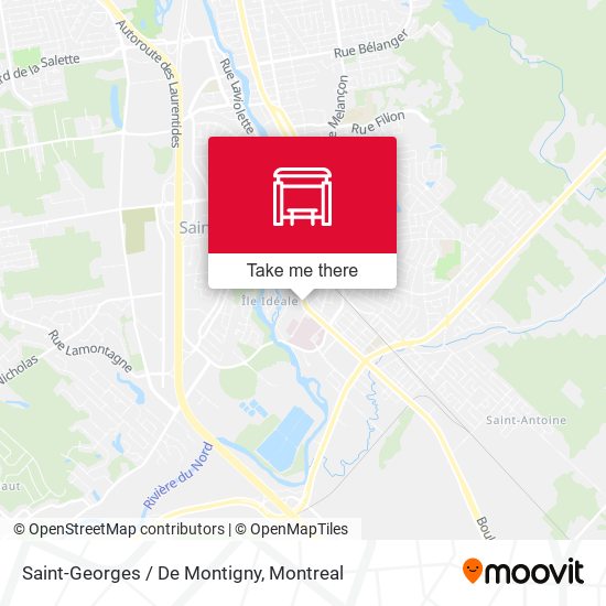 Saint-Georges / De Montigny map