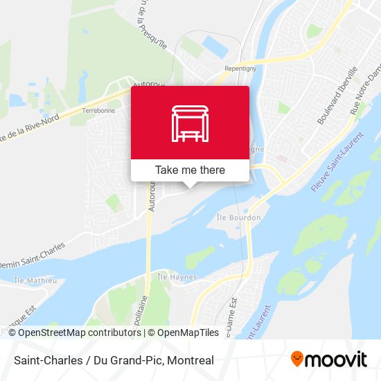 Saint-Charles / Du Grand-Pic map