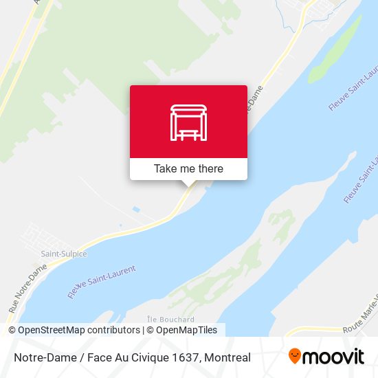Notre-Dame / Face Au Civique 1637 map