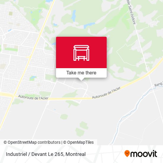 Industriel / Devant Le 265 map