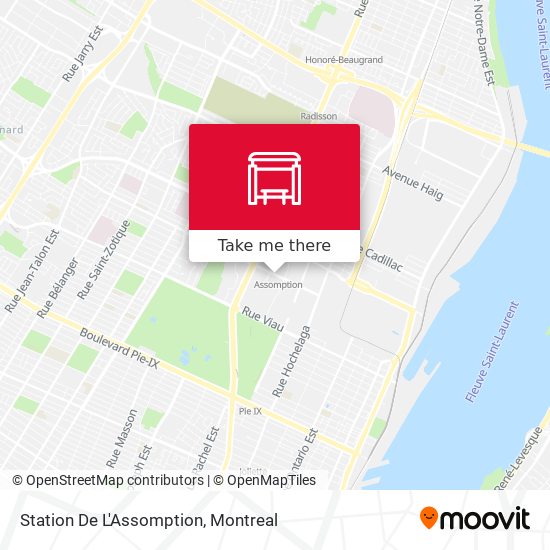 Station De L'Assomption map