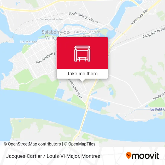Jacques-Cartier / Louis-Vi-Major map