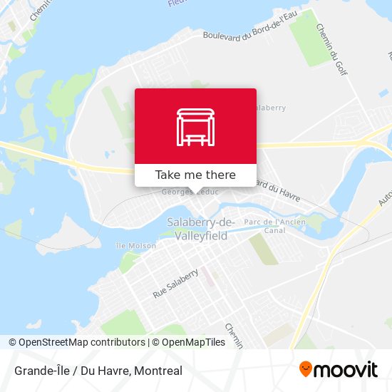 Grande-Île / Du Havre map