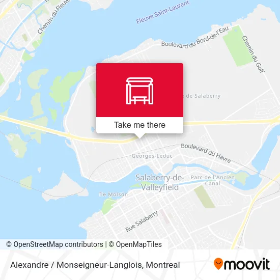 Alexandre / Monseigneur-Langlois map