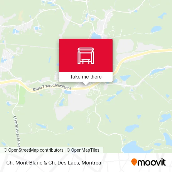 Ch. Mont-Blanc & Ch. Des Lacs map