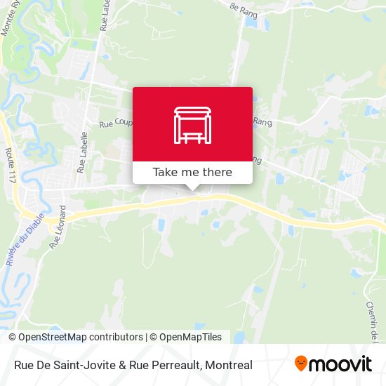 Rue De Saint-Jovite & Rue Perreault map