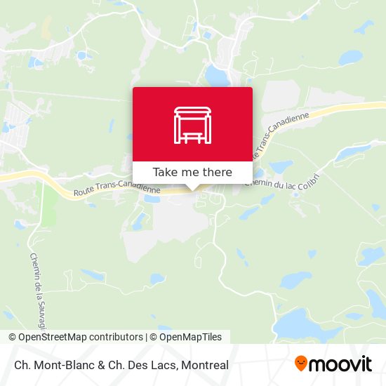 Ch. Mont-Blanc & Ch. Des Lacs map