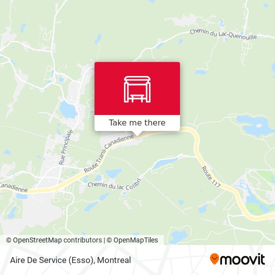 Aire De Service (Esso) map