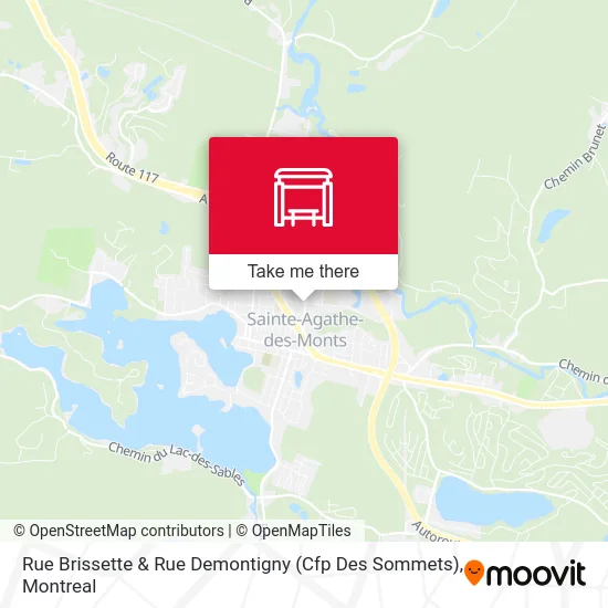 Rue Brissette & Rue Demontigny (Cfp Des Sommets) map