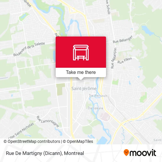 Rue De Martigny (Dicann) map