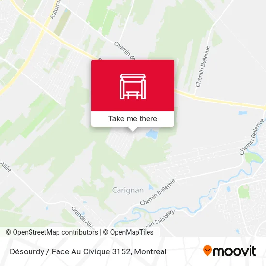 Désourdy / Face Au Civique 3152 map