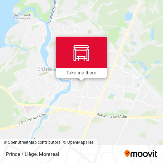 Prince / Liège map
