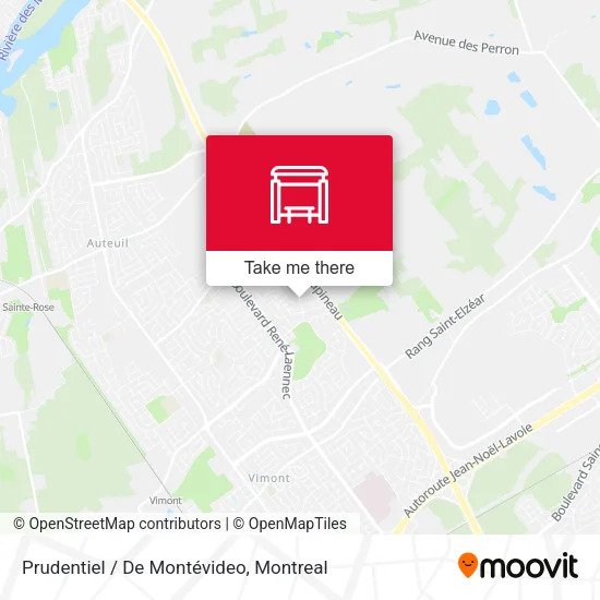 Prudentiel / De Montévideo map