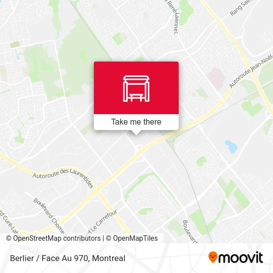 Berlier / Face Au 970 map
