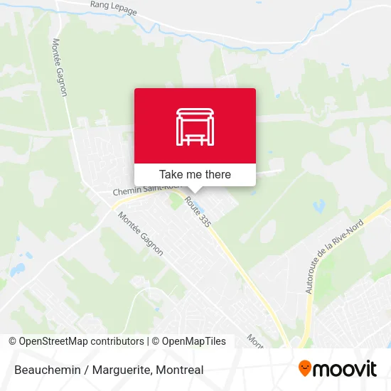 Beauchemin / Marguerite map