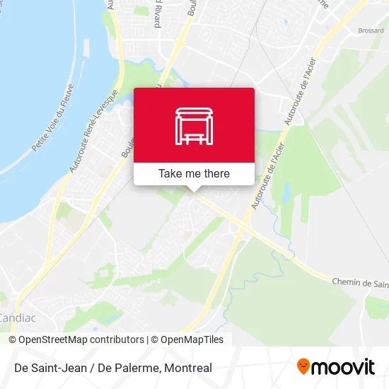 De Saint-Jean / De Palerme map