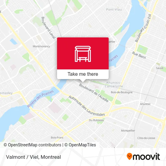 Valmont / Viel map