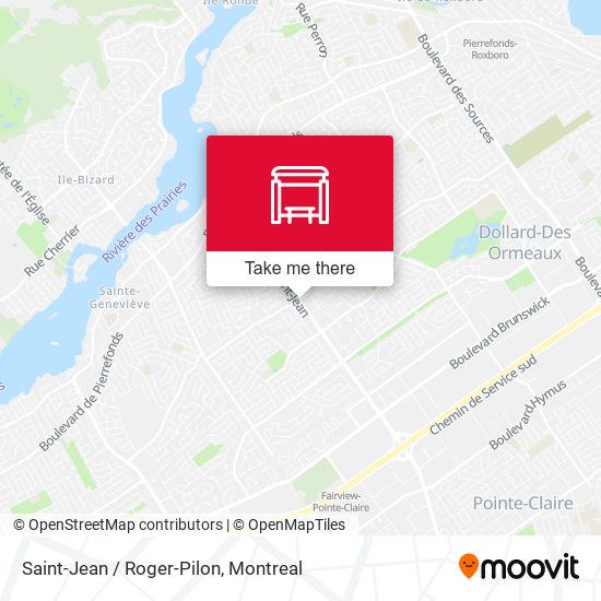 Saint-Jean / Roger-Pilon map