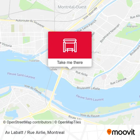 Av Labatt / Rue Airlie map