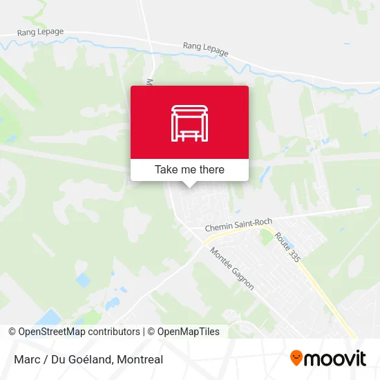 Marc / Du Goéland map