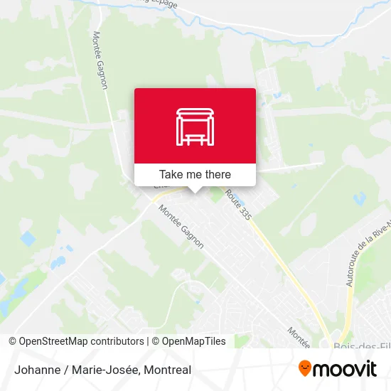 Johanne / Marie-Josée map