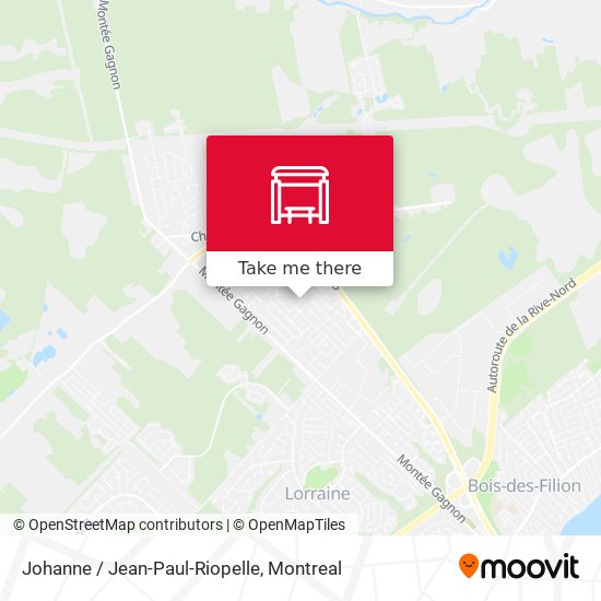 Johanne / Jean-Paul-Riopelle map