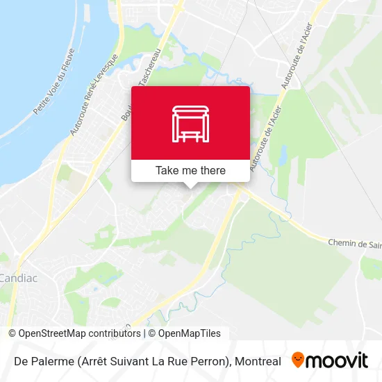 De Palerme (Arrêt Suivant La Rue Perron) map